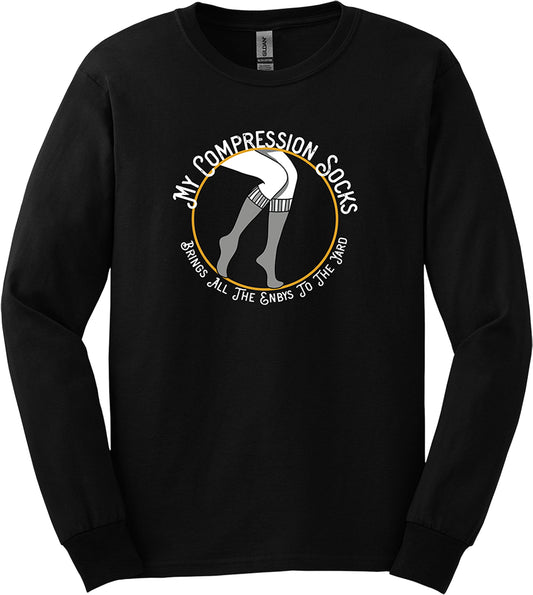 Compression Socks Bring The Enbys - Long Sleeve