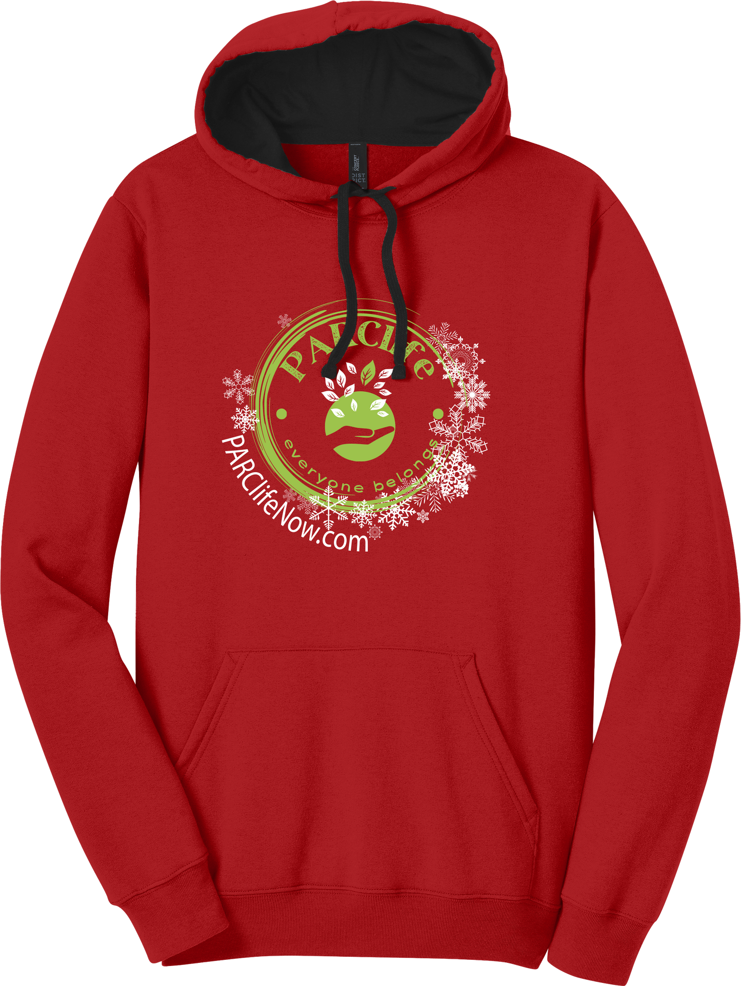 Red PARClife Winter Hoodie DT810