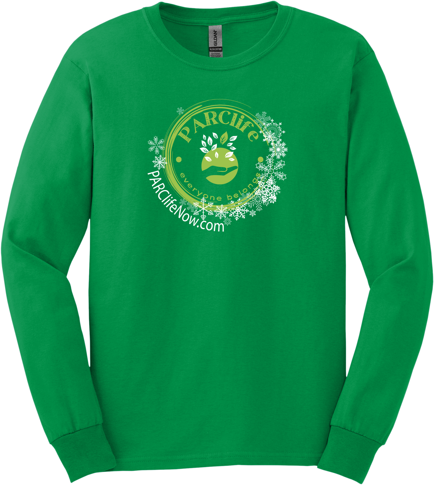 Green PARClife Winter Long Sleeve T-Shirt G2400