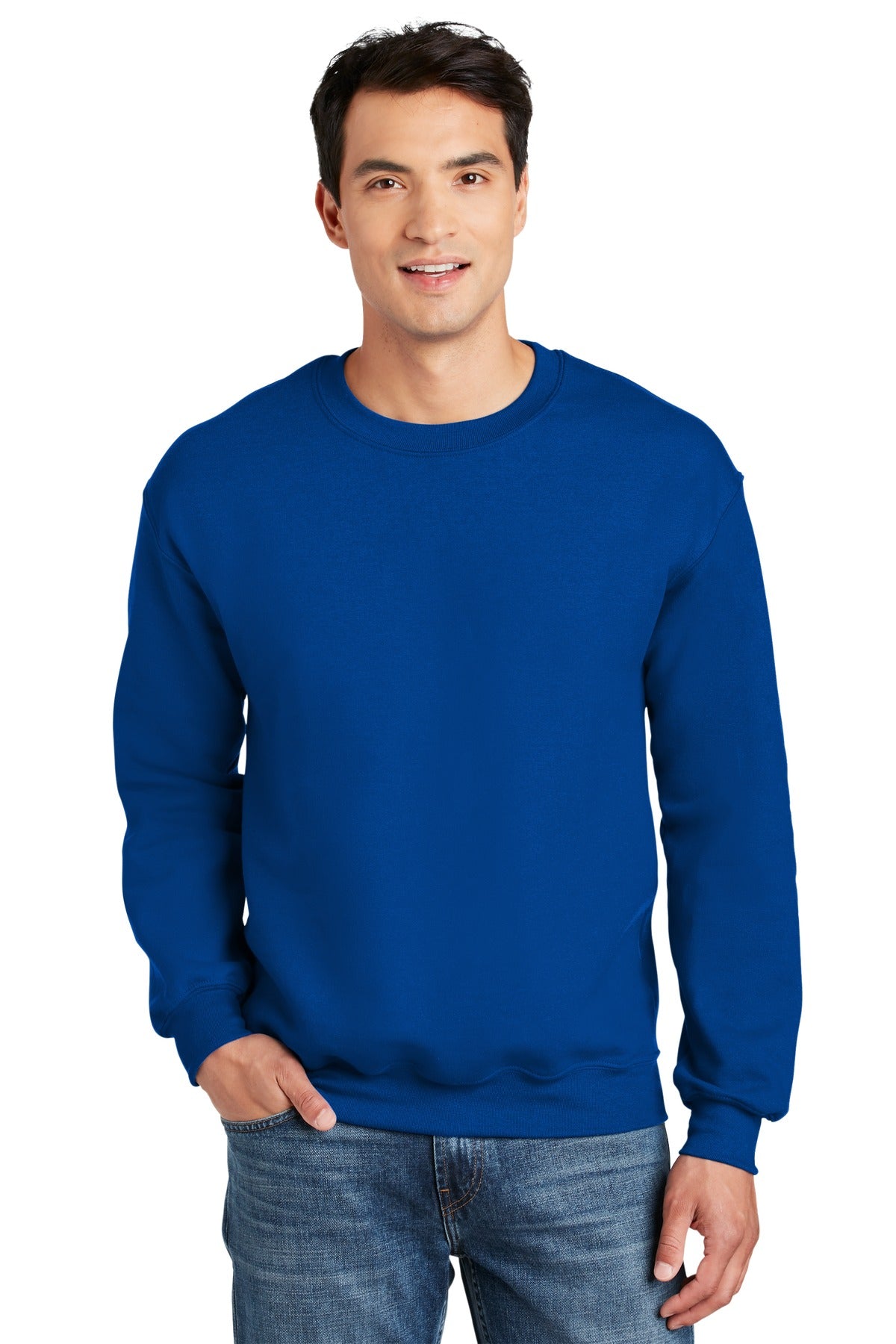 Gildan   - DryBlend   Crewneck Sweatshirt.  12000