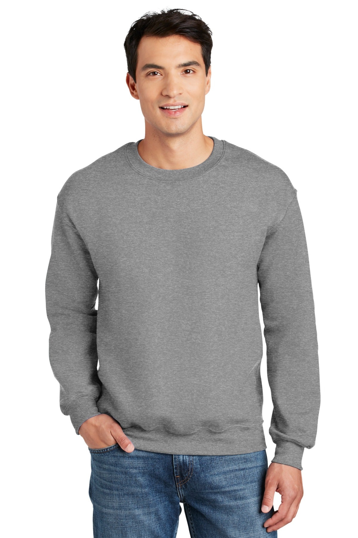 Gildan   - DryBlend   Crewneck Sweatshirt.  12000