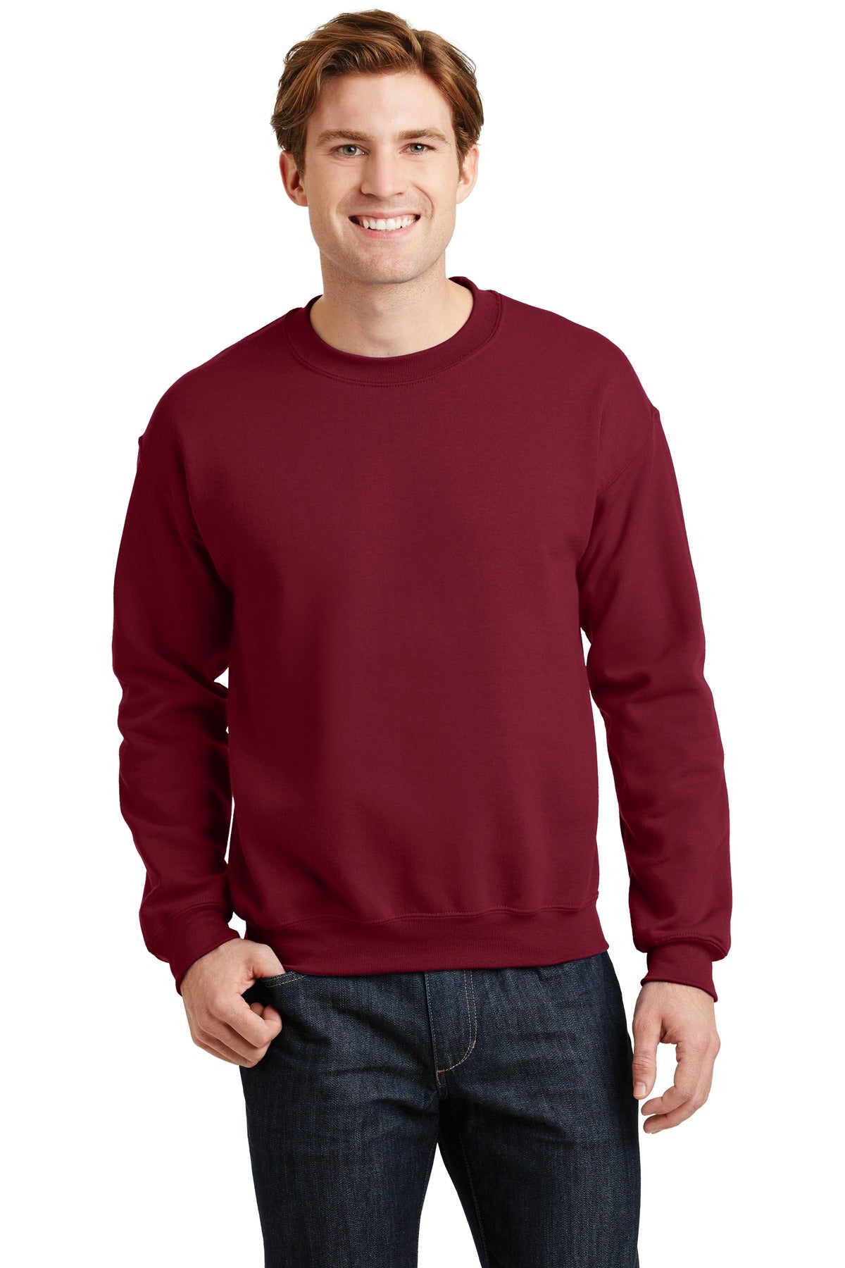 Gildan   - Heavy Blend Crewneck Sweatshirt.  18000