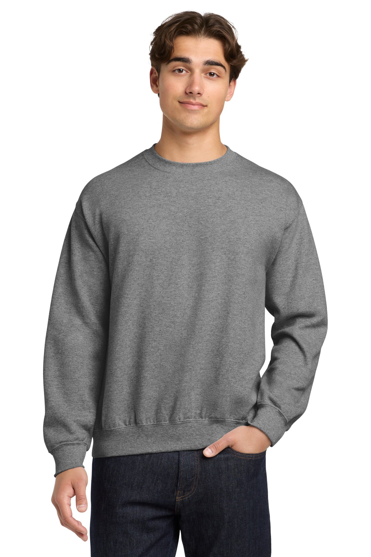 Gildan   - Heavy Blend Crewneck Sweatshirt.  18000