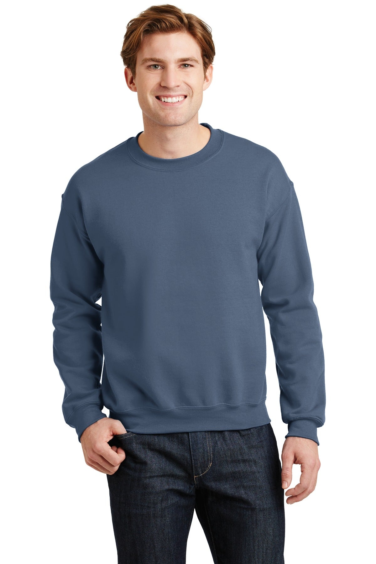 Gildan   - Heavy Blend Crewneck Sweatshirt.  18000