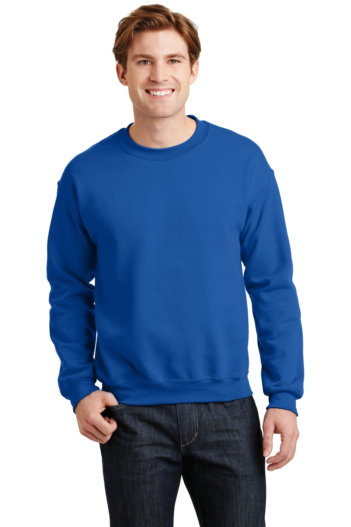 Gildan   - Heavy Blend Crewneck Sweatshirt.  18000