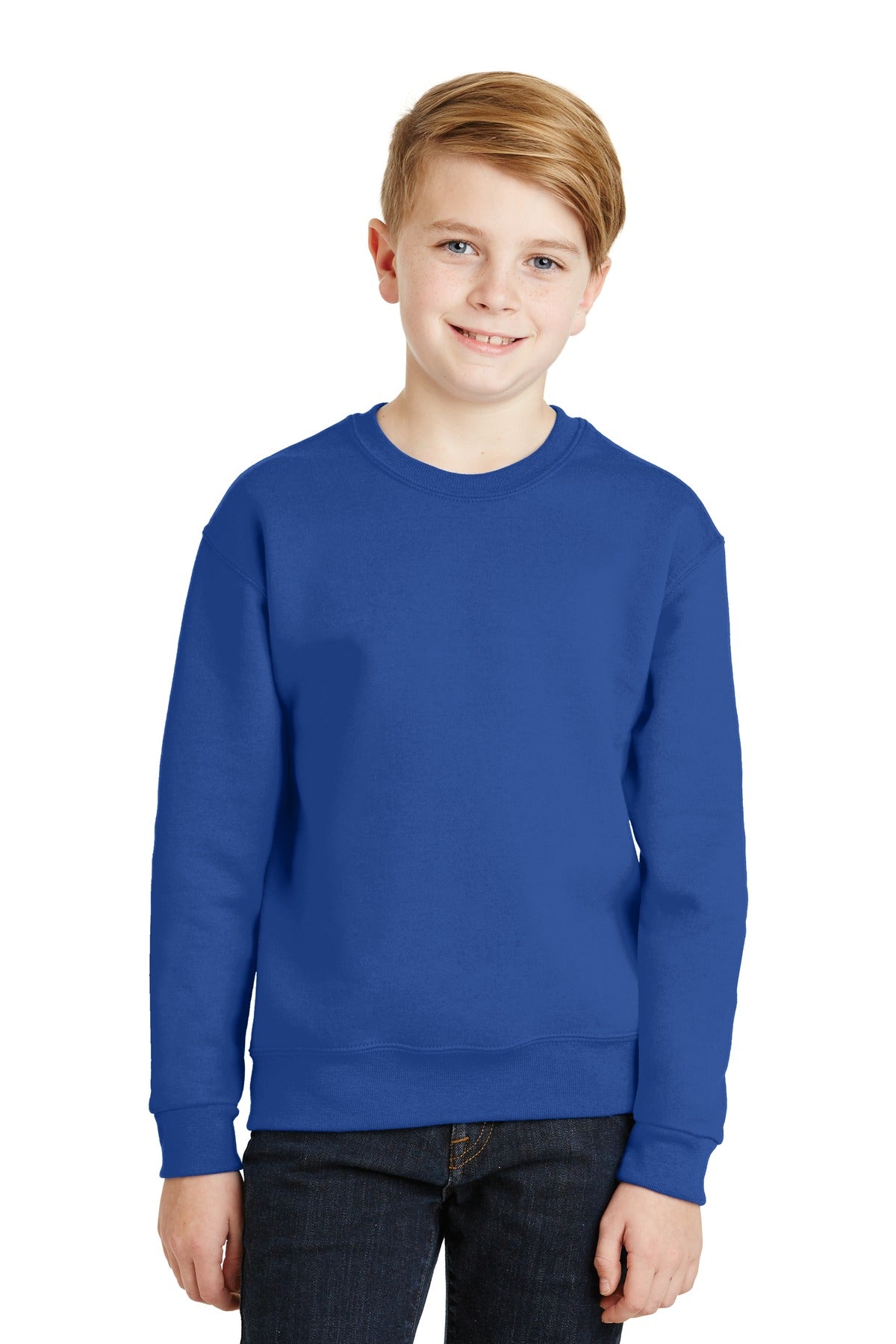 Jerzees   - Youth NuBlend   Crewneck Sweatshirt.  562B