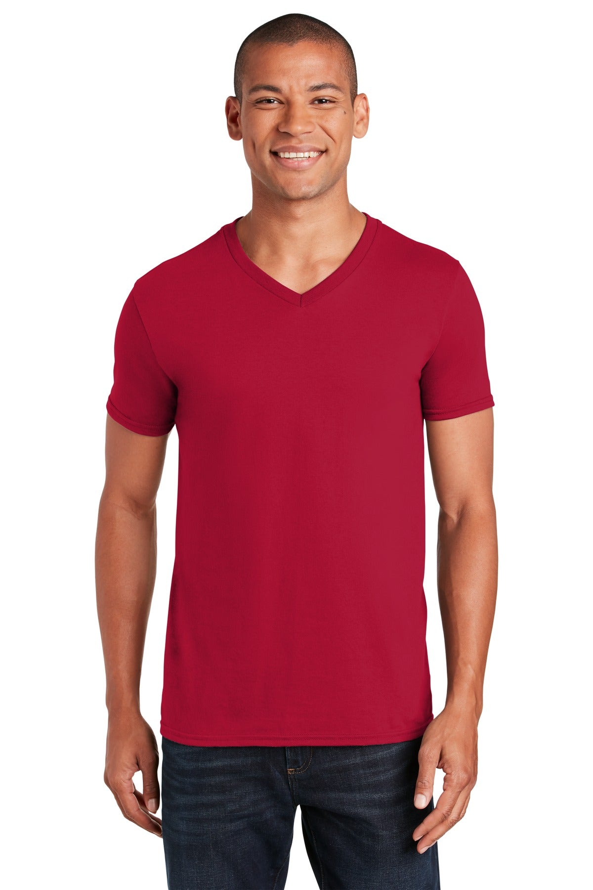 Gildan Softstyle   V-Neck T-Shirt. 64V00