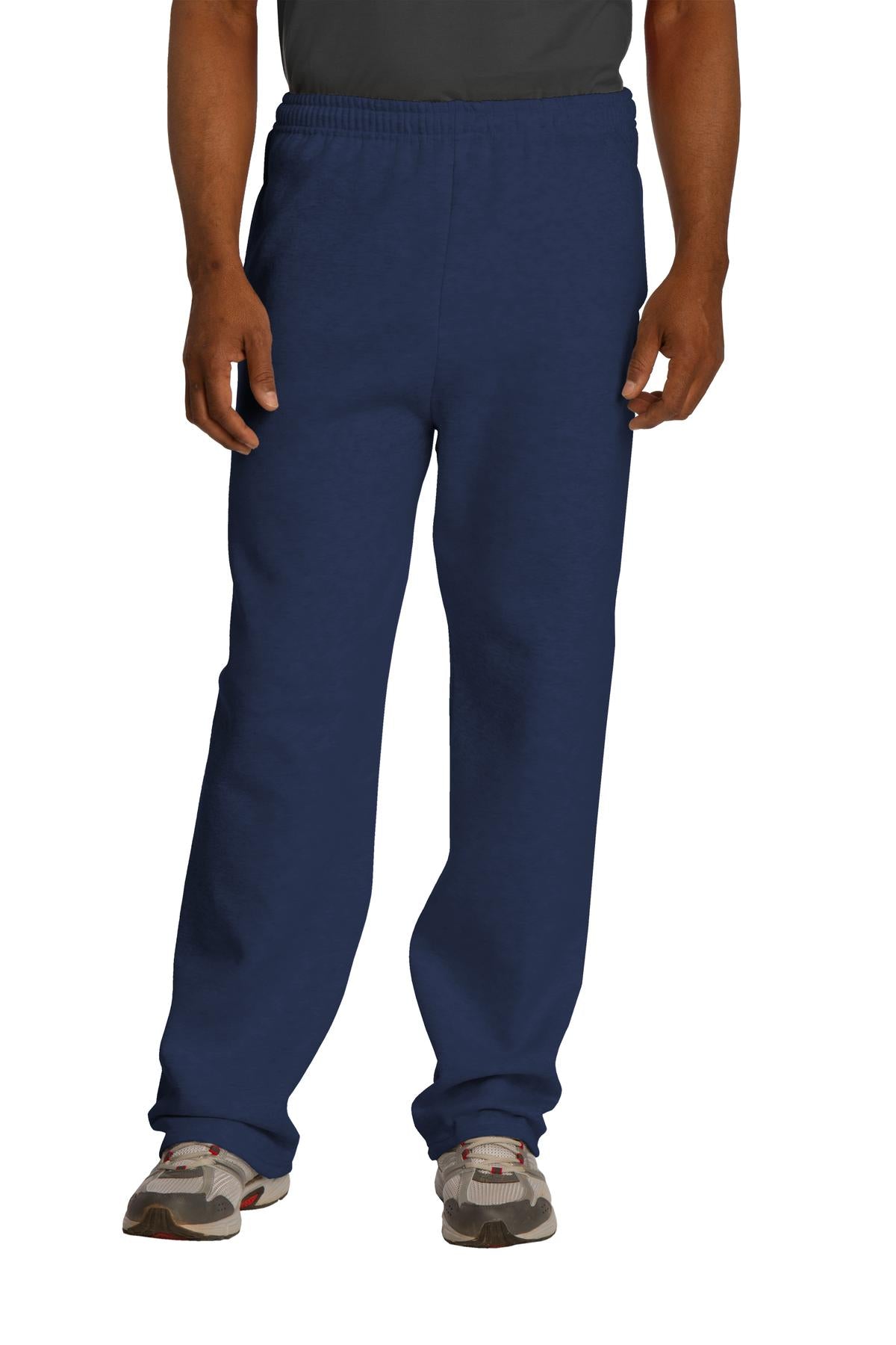 Jerzees   NuBlend   Open Bottom Pant with Pockets. 974MP