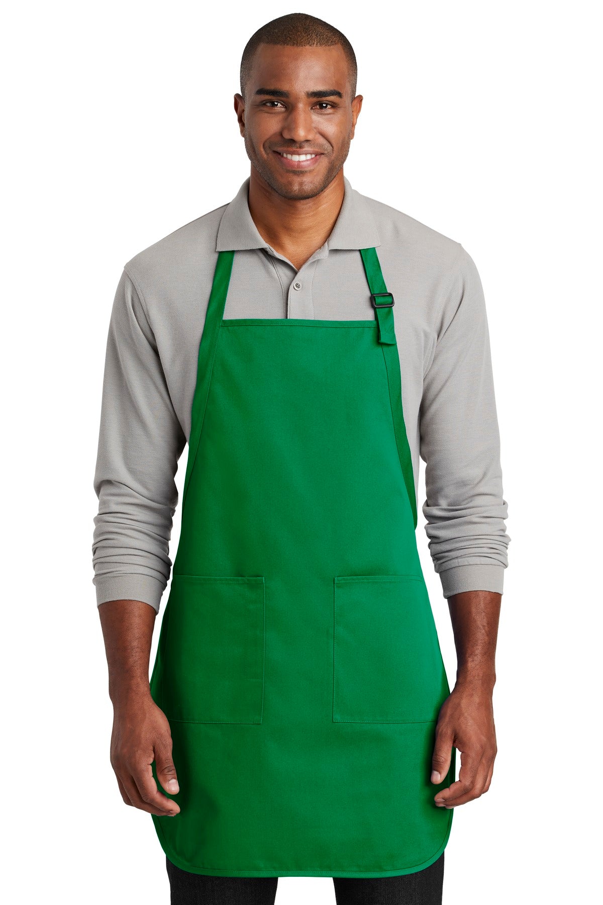 Port Authority    Full-Length Two-Pocket Bib Apron. A600