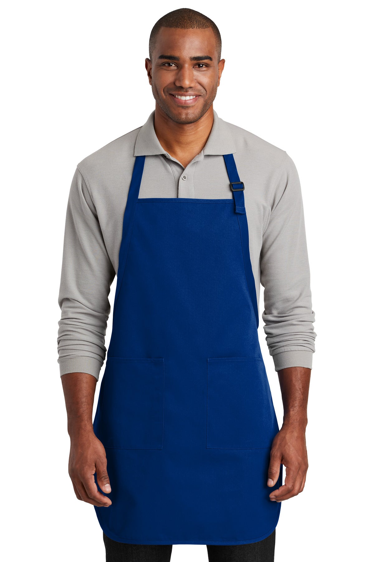 Port Authority    Full-Length Two-Pocket Bib Apron. A600