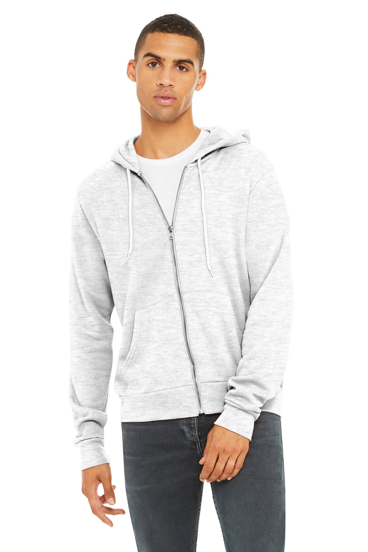 BELLA+CANVAS    Unisex Sponge Fleece Full-Zip Hoodie. BC3739