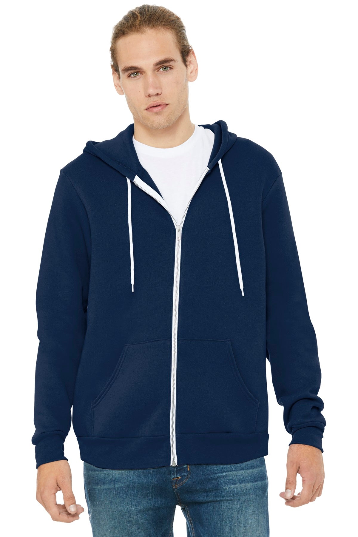 BELLA+CANVAS    Unisex Sponge Fleece Full-Zip Hoodie. BC3739