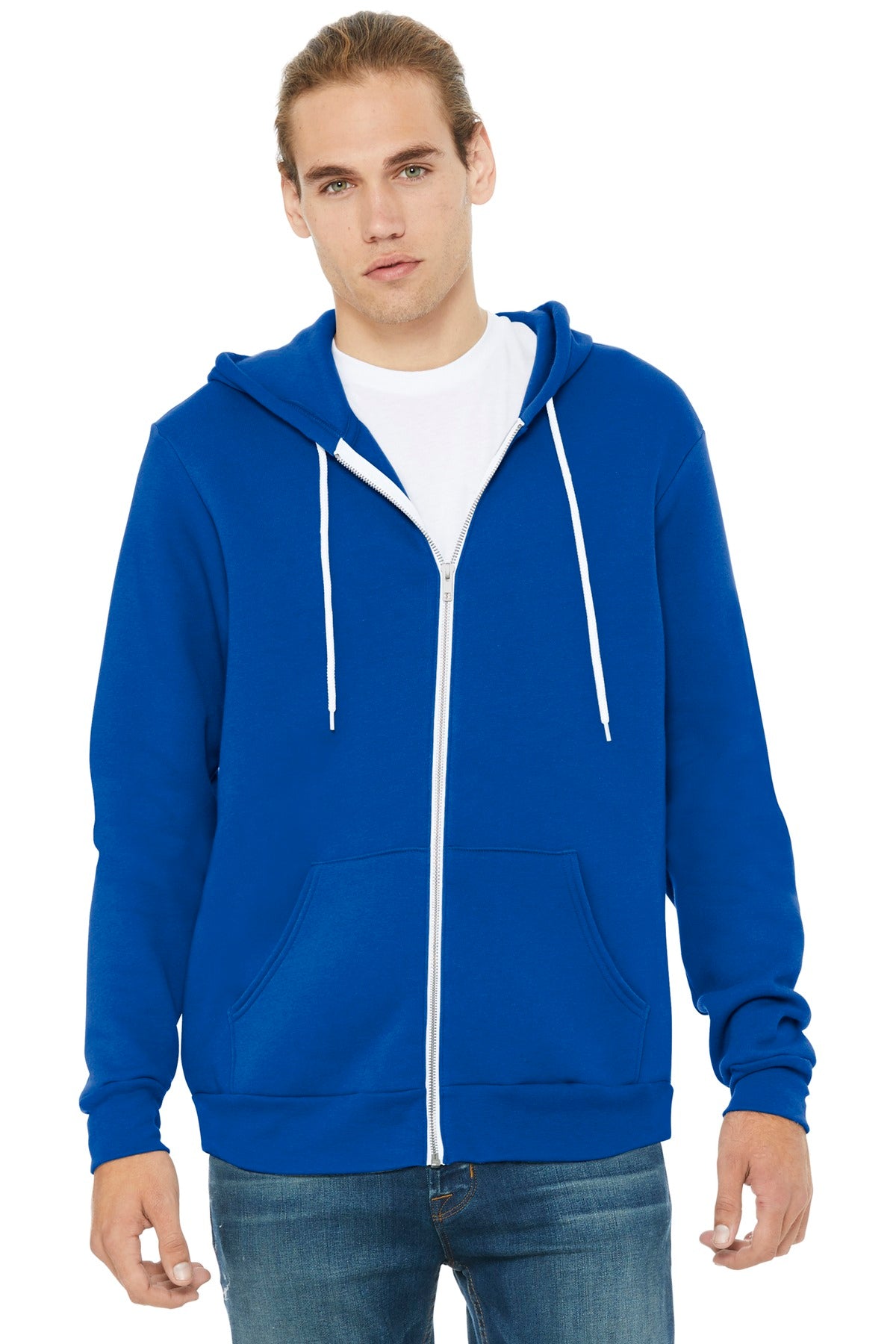 BELLA+CANVAS    Unisex Sponge Fleece Full-Zip Hoodie. BC3739