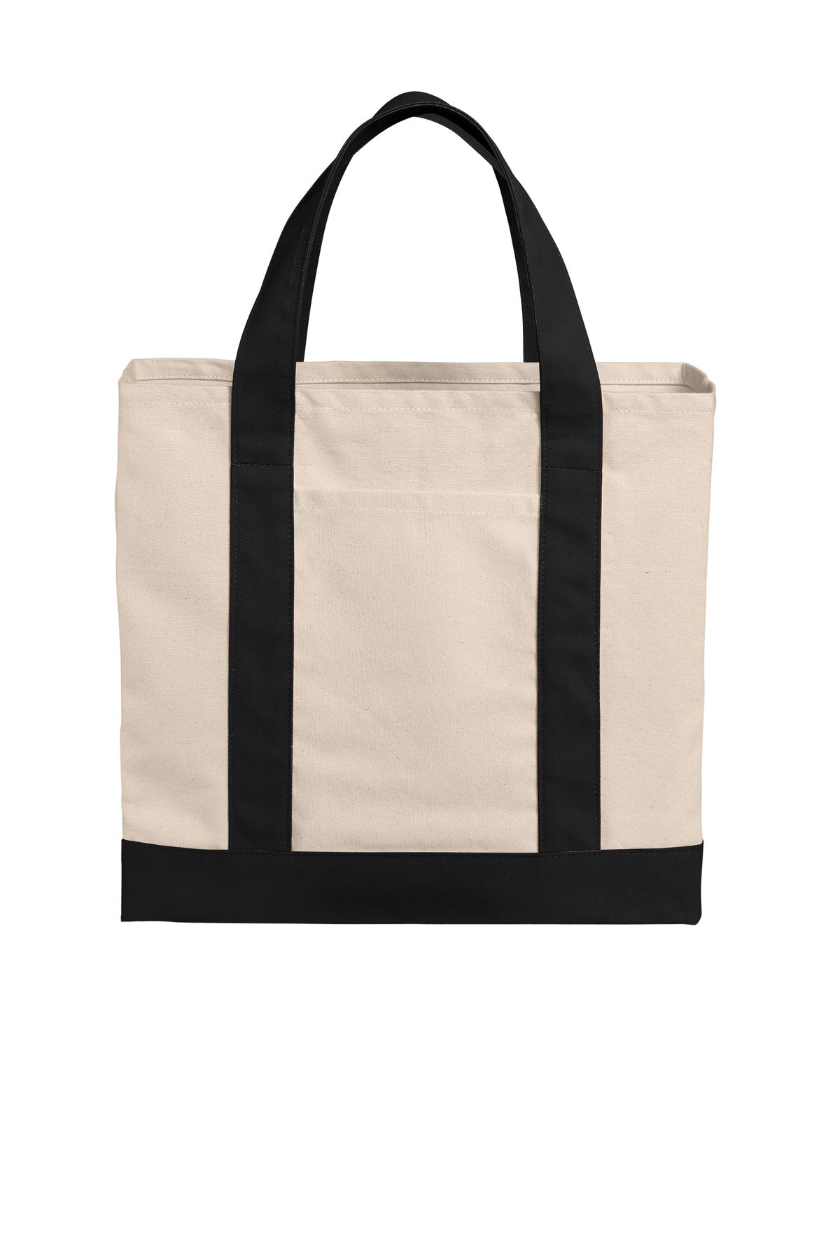 Port Authority   Cotton Canvas Two-Tone Tote BG429