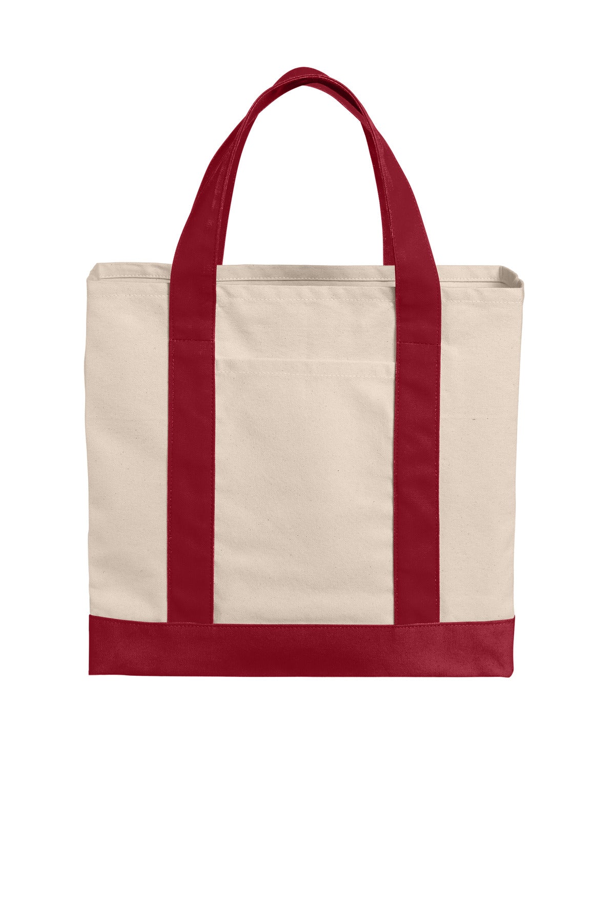 Port Authority   Cotton Canvas Two-Tone Tote BG429