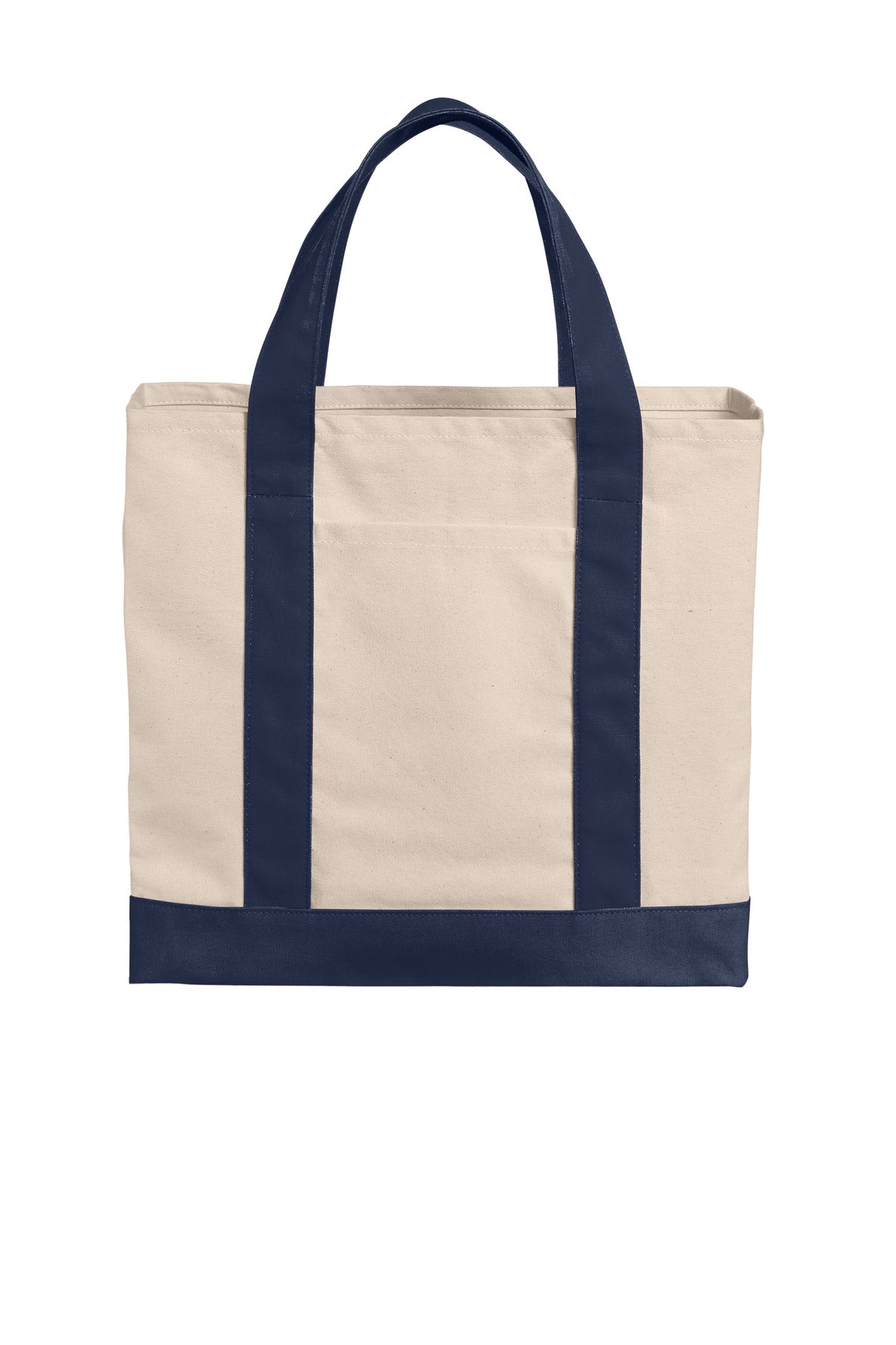 Port Authority   Cotton Canvas Two-Tone Tote BG429