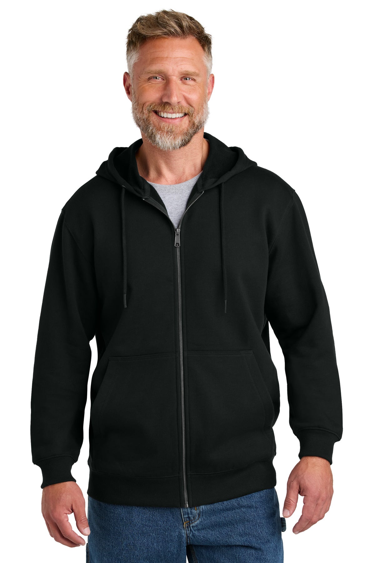 CornerStone   Tough Fleece Full-Zip Hoodie CSF631