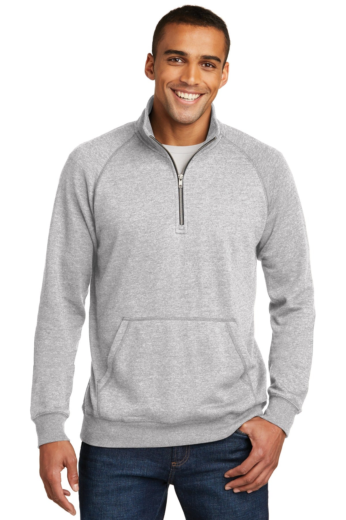 District   Lightweight Fleece 1/4-Zip. DM392