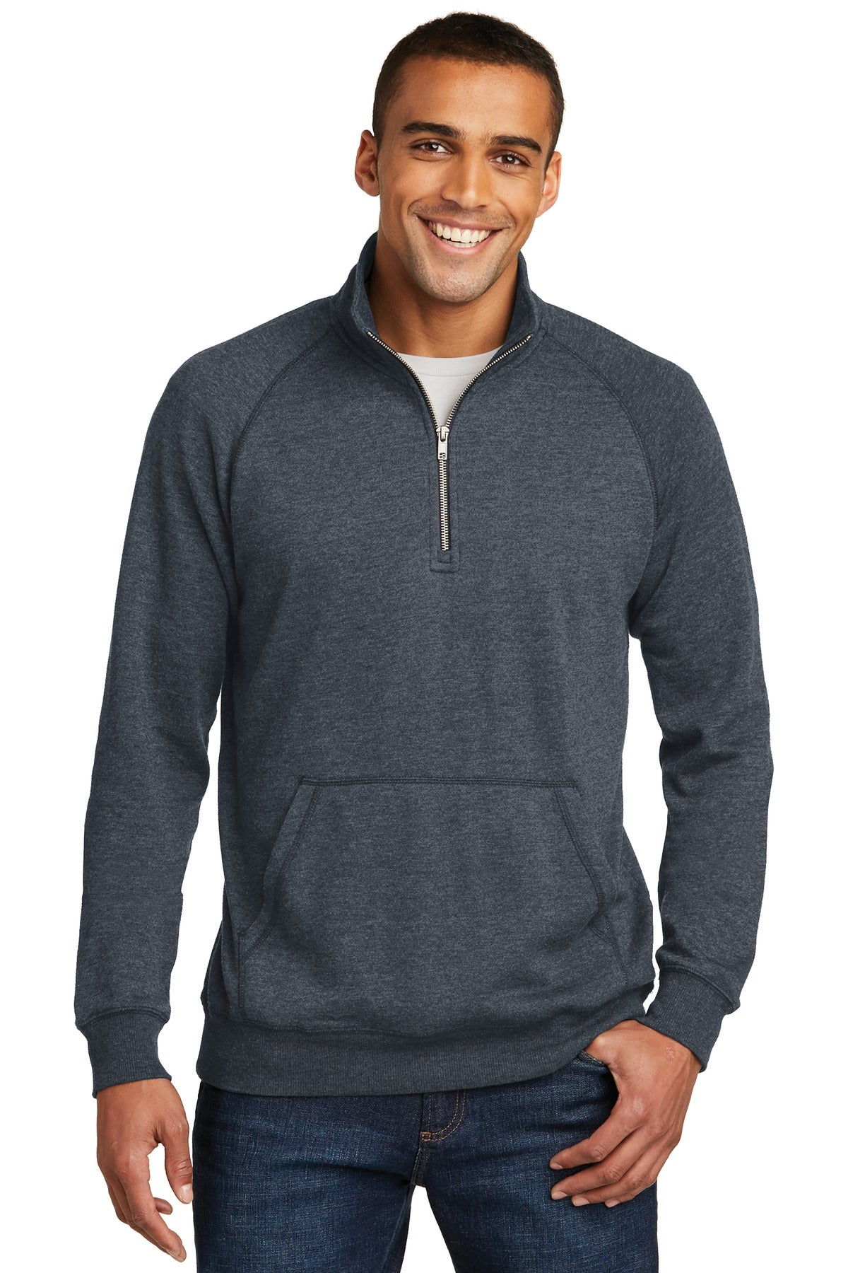 District   Lightweight Fleece 1/4-Zip. DM392