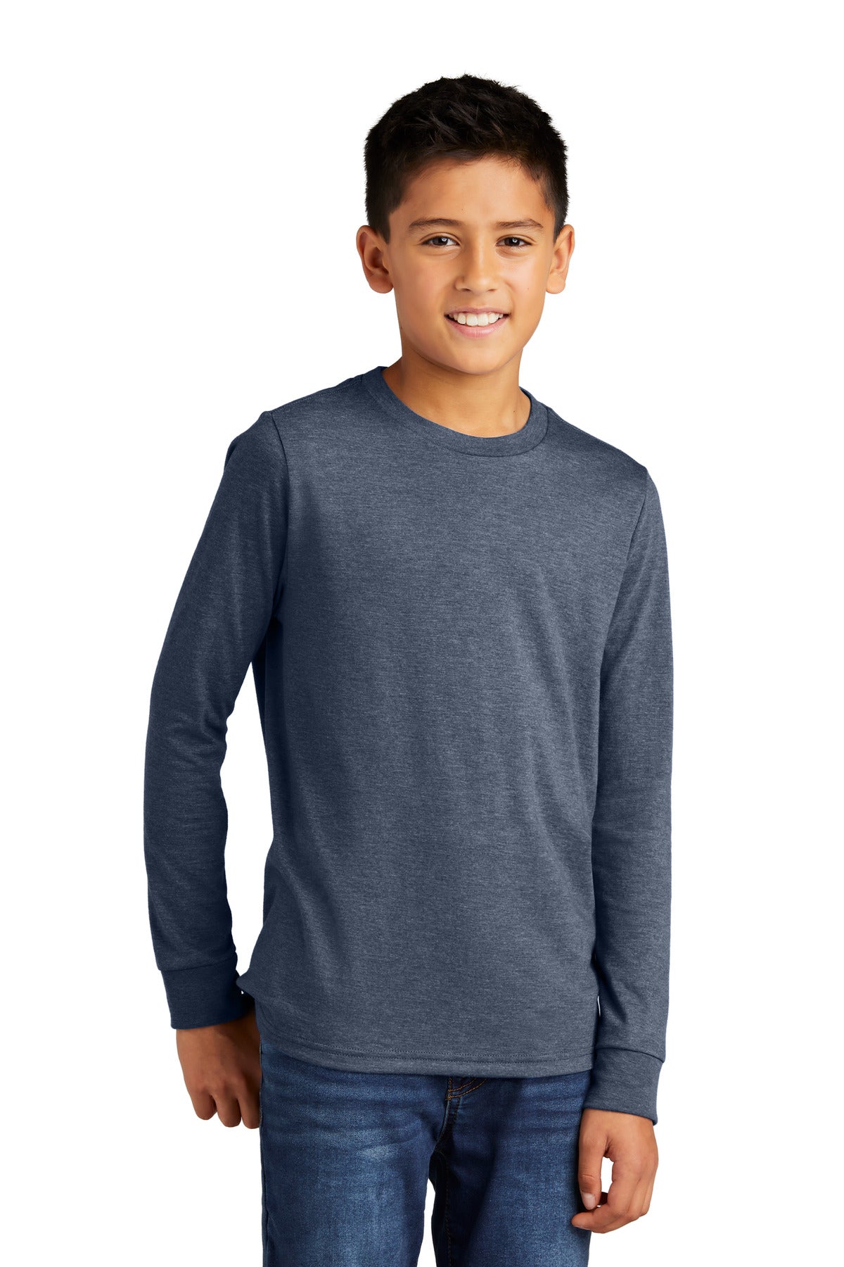 District   Youth Perfect Tri   Long Sleeve Tee DT132Y