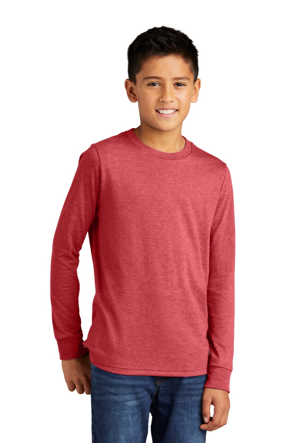 District   Youth Perfect Tri   Long Sleeve Tee DT132Y