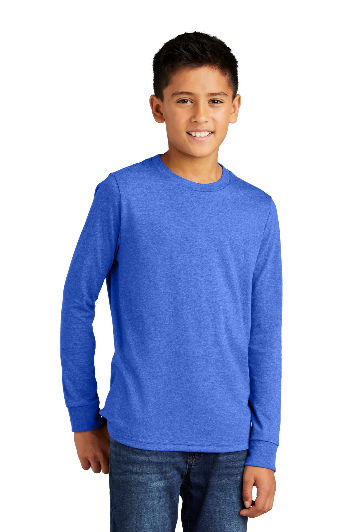 District   Youth Perfect Tri   Long Sleeve Tee DT132Y