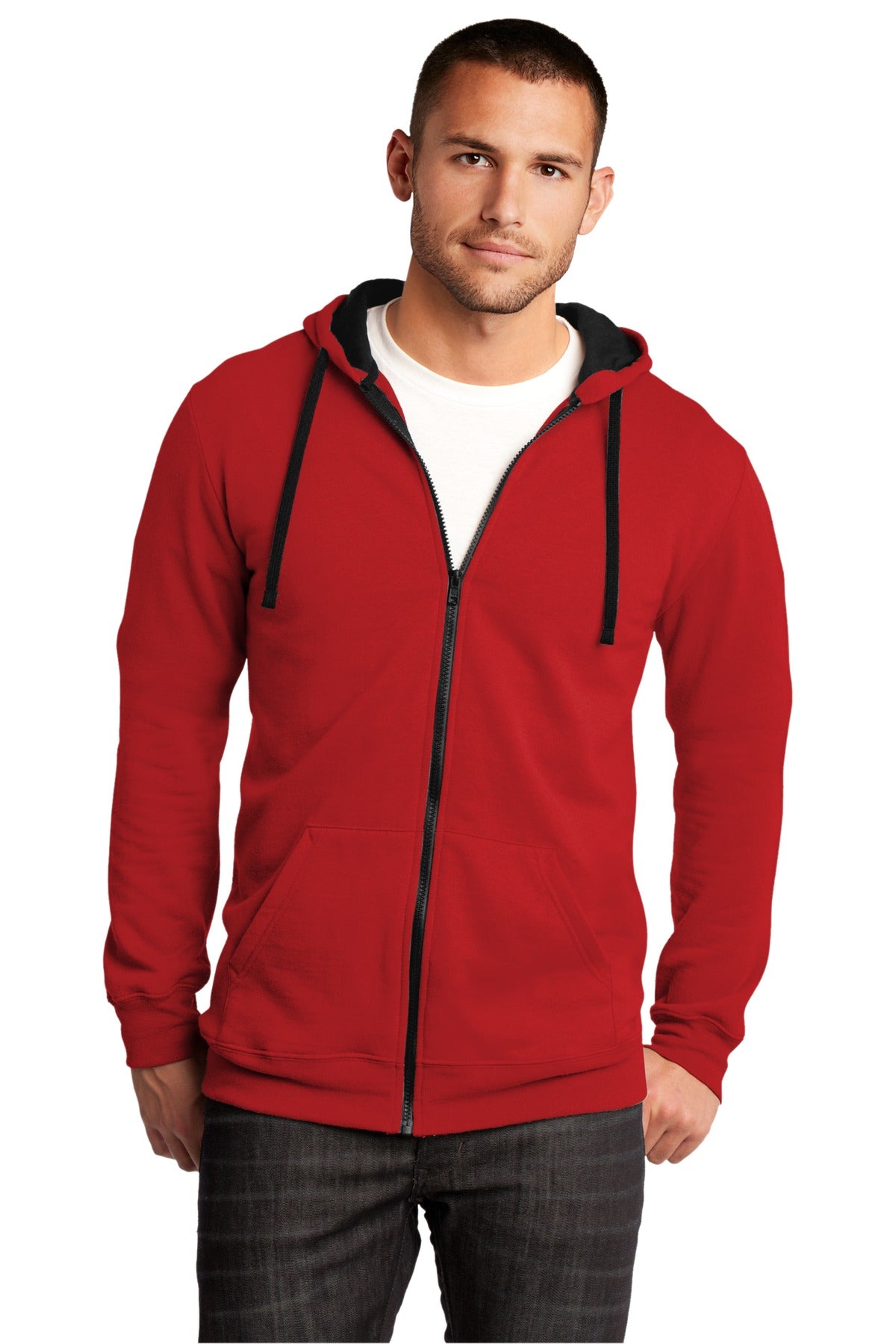 District   The Concert Fleece   Full-Zip Hoodie. DT800