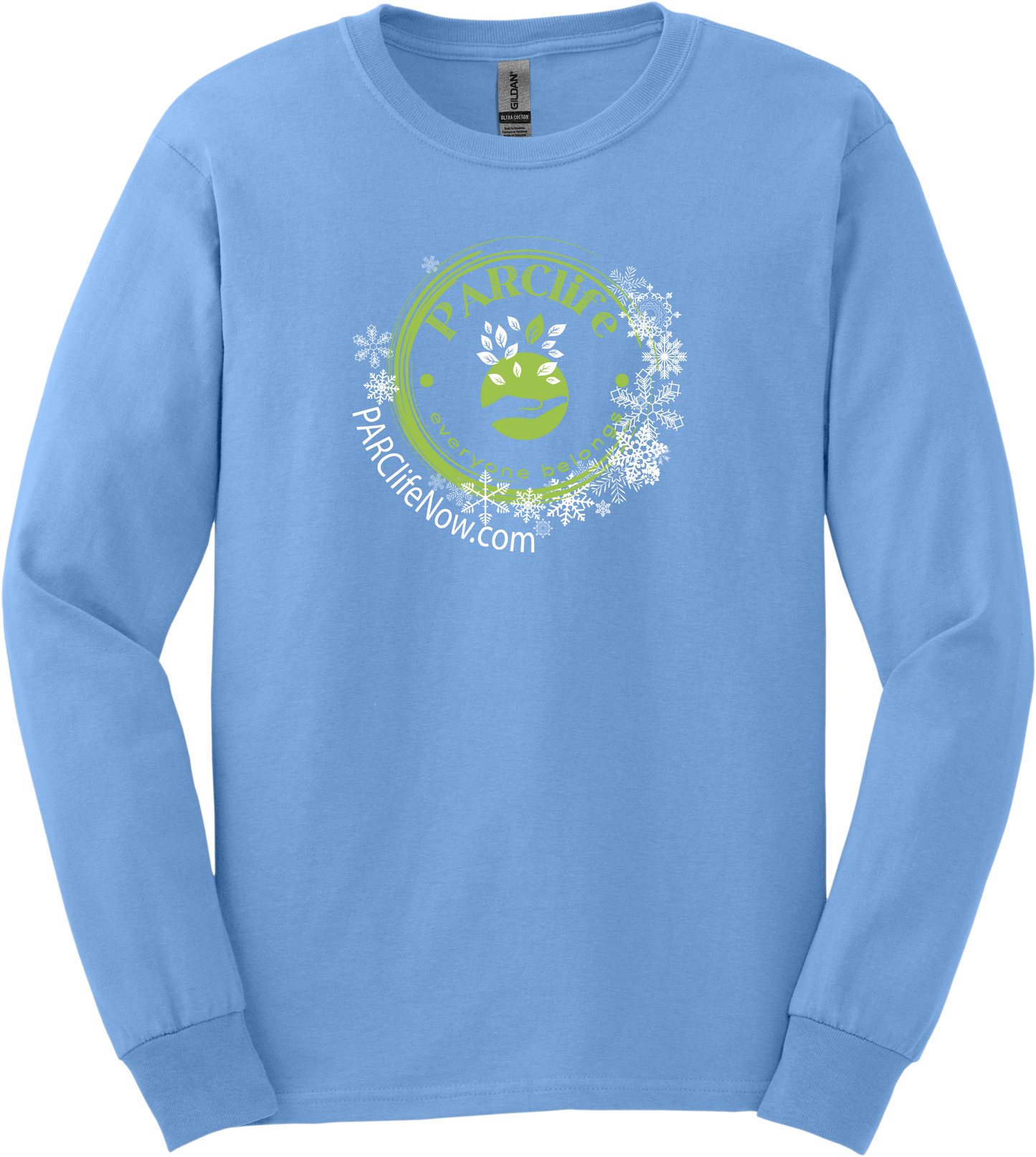 Blue PARClife Winter Long Sleeve T-Shirt  G2400