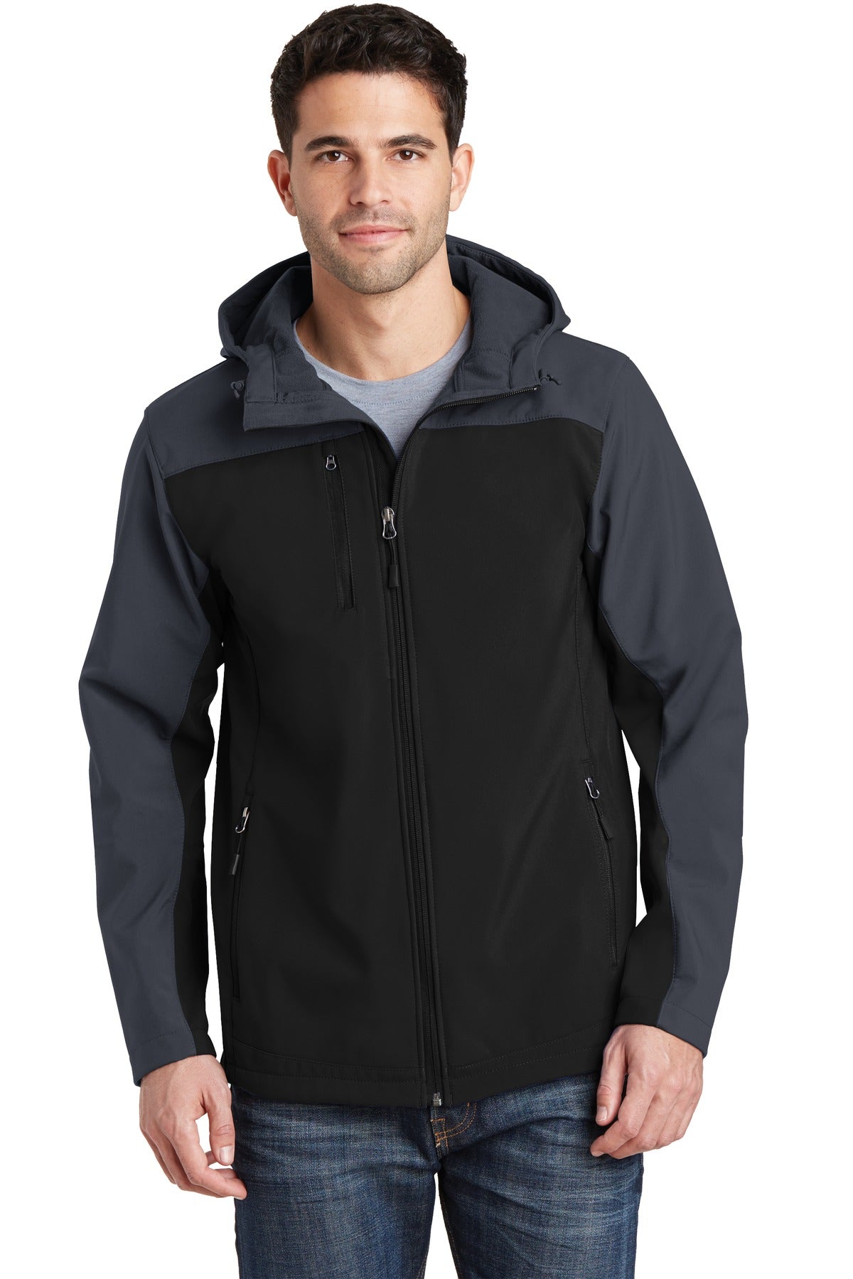 Port Authority   Hooded Core Soft Shell Jacket. J335