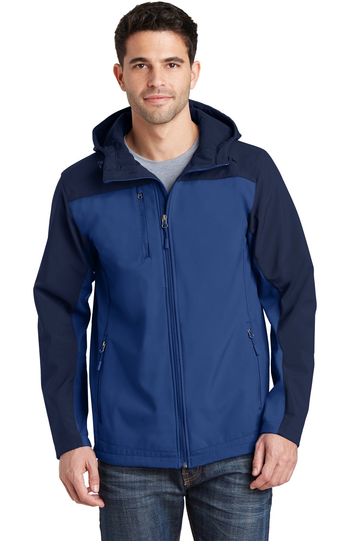 Port Authority   Hooded Core Soft Shell Jacket. J335