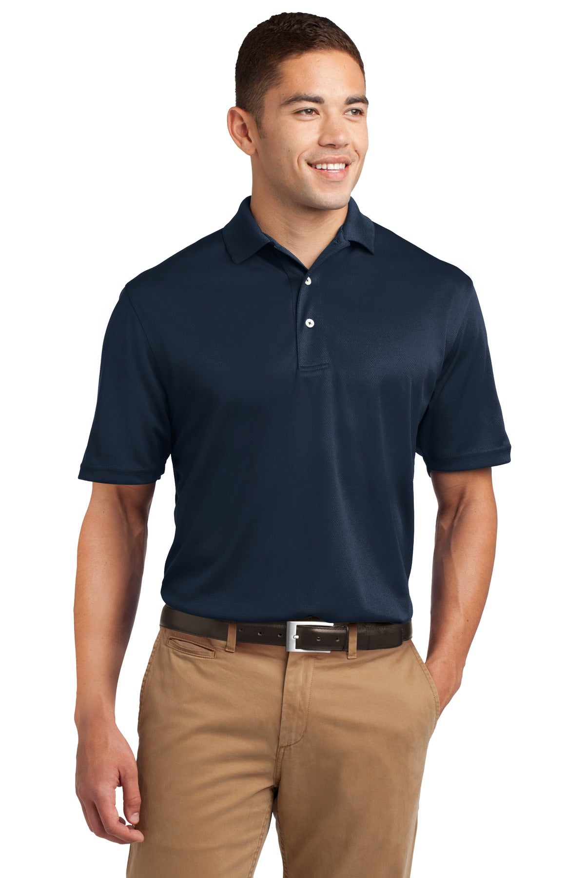 Sport-Tek   Tall Dri-Mesh   Polo. TK469