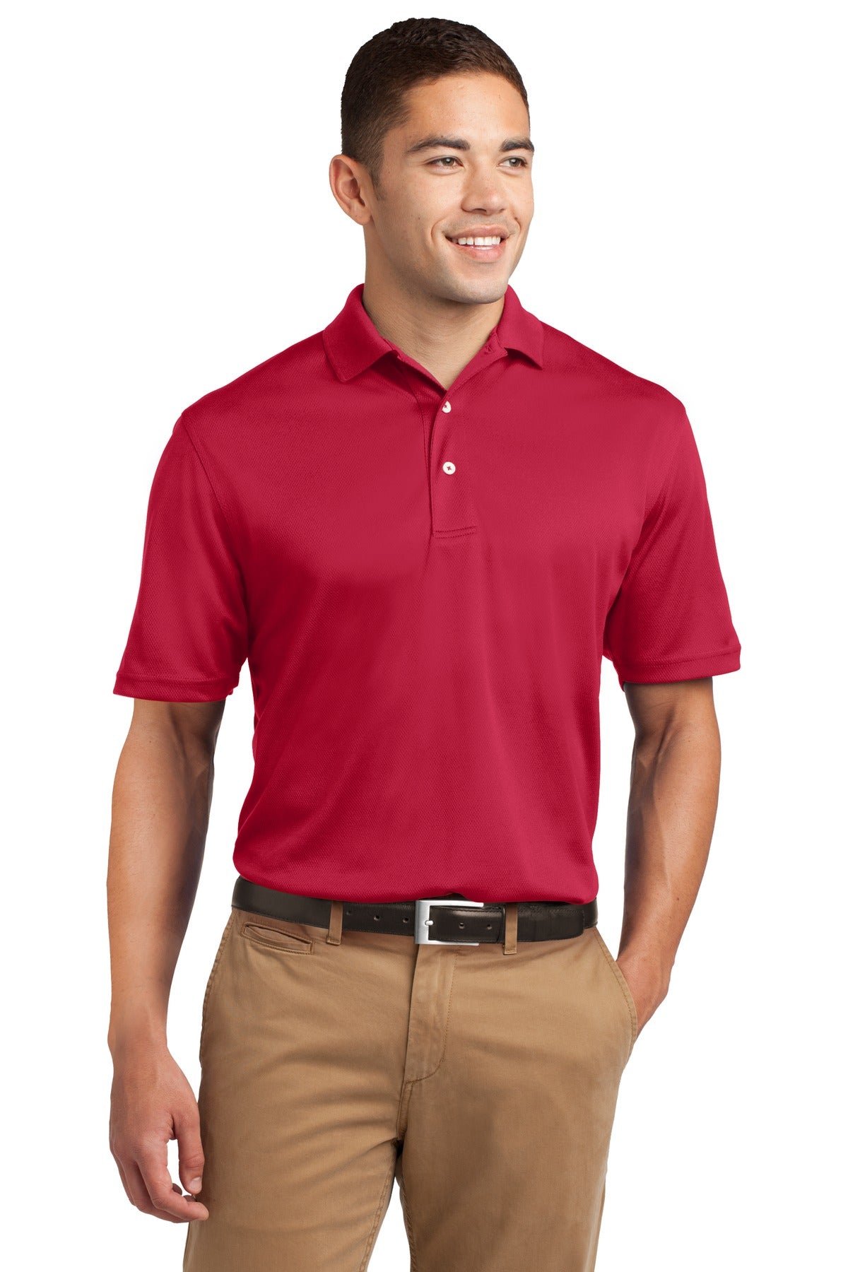 Sport-Tek   Tall Dri-Mesh   Polo. TK469