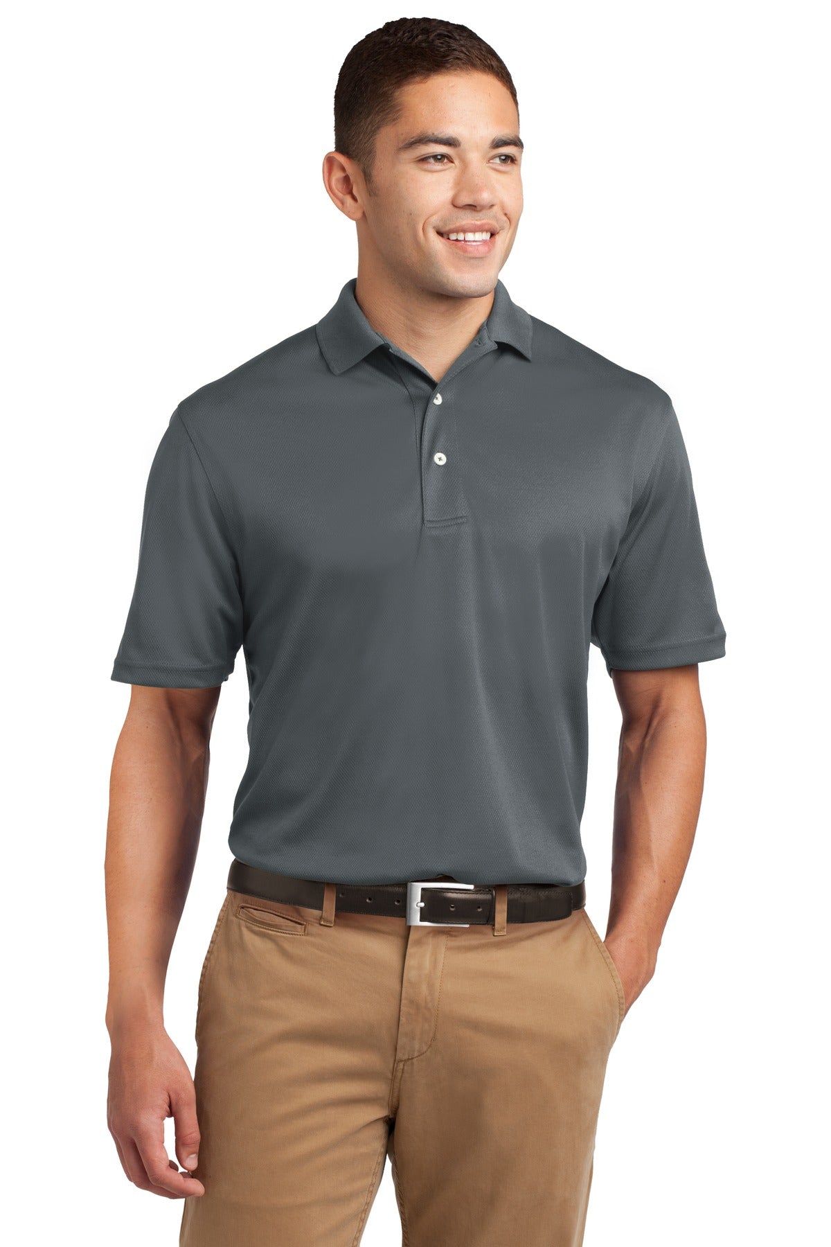 Sport-Tek   Tall Dri-Mesh   Polo. TK469