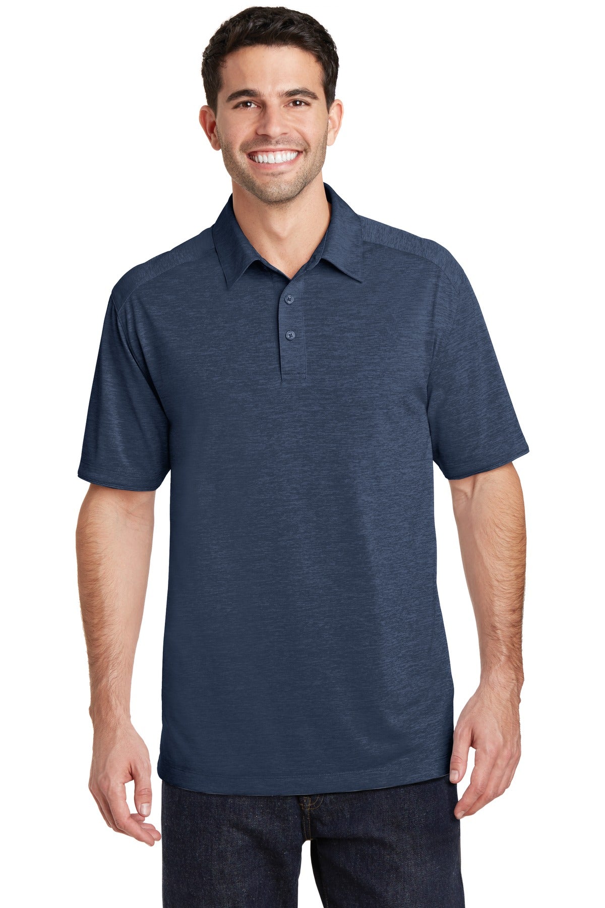 Port Authority   Digi Heather Performance Polo. K574