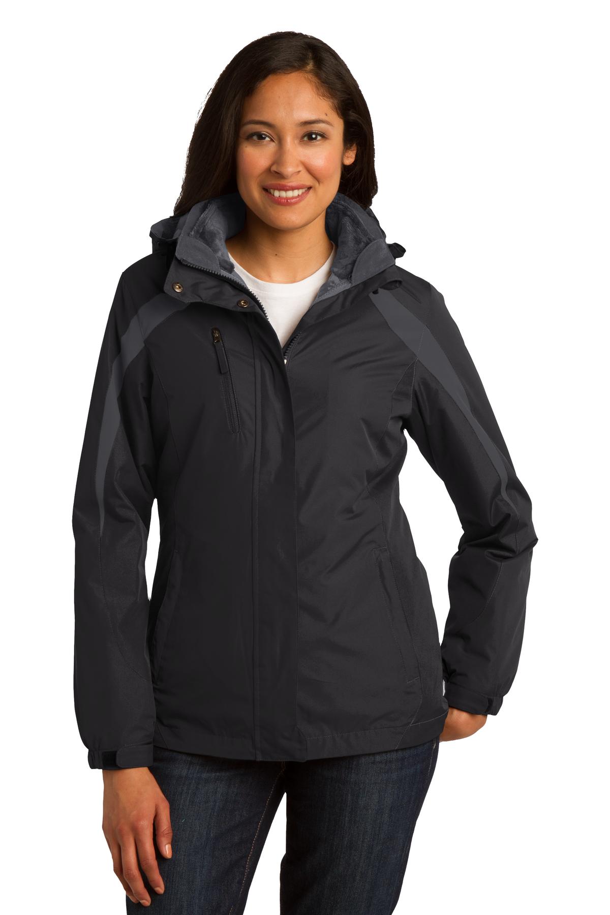 Port Authority    Feminine Colorblock 3-in-1 Jacket. L321