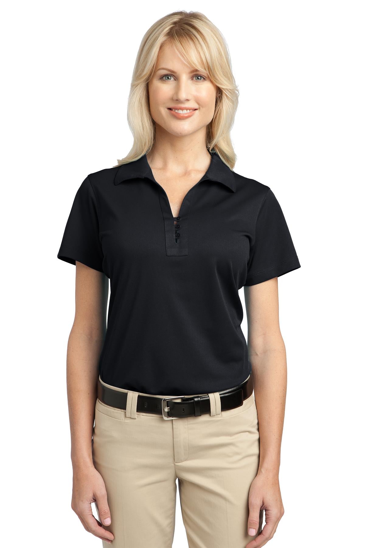 Port Authority    Feminine Tech Pique Polo. L527