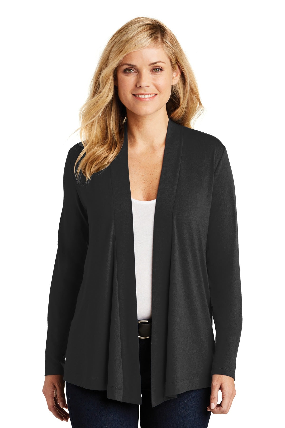 Port Authority    Feminine Concept Open Cardigan. L5430