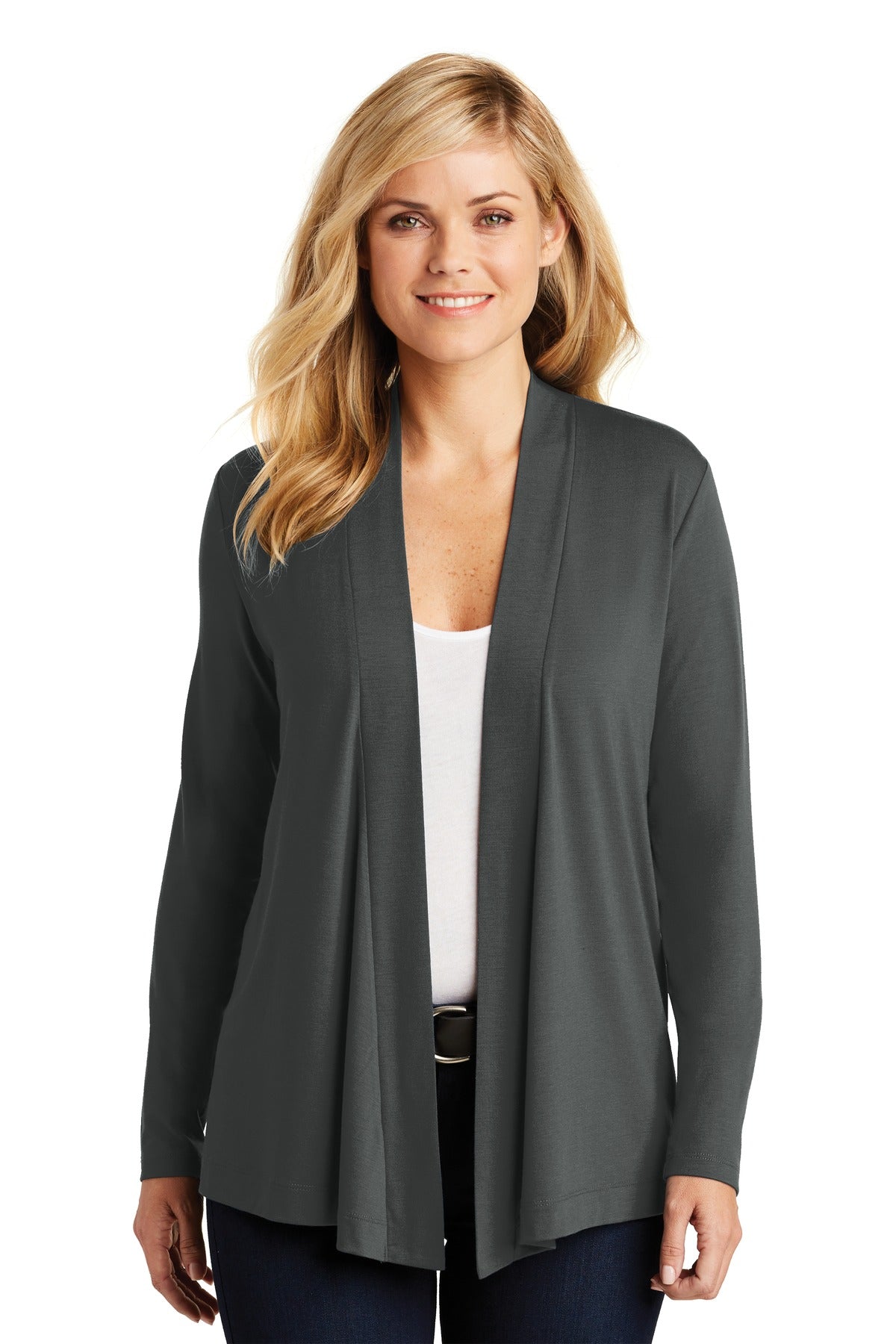 Port Authority    Feminine Concept Open Cardigan. L5430