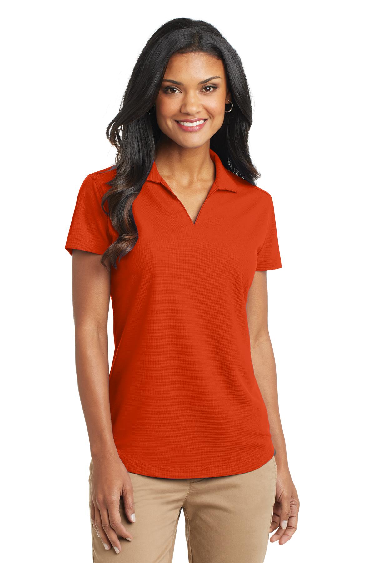 Port Authority    Feminine Dry Zone   Grid Polo. L572