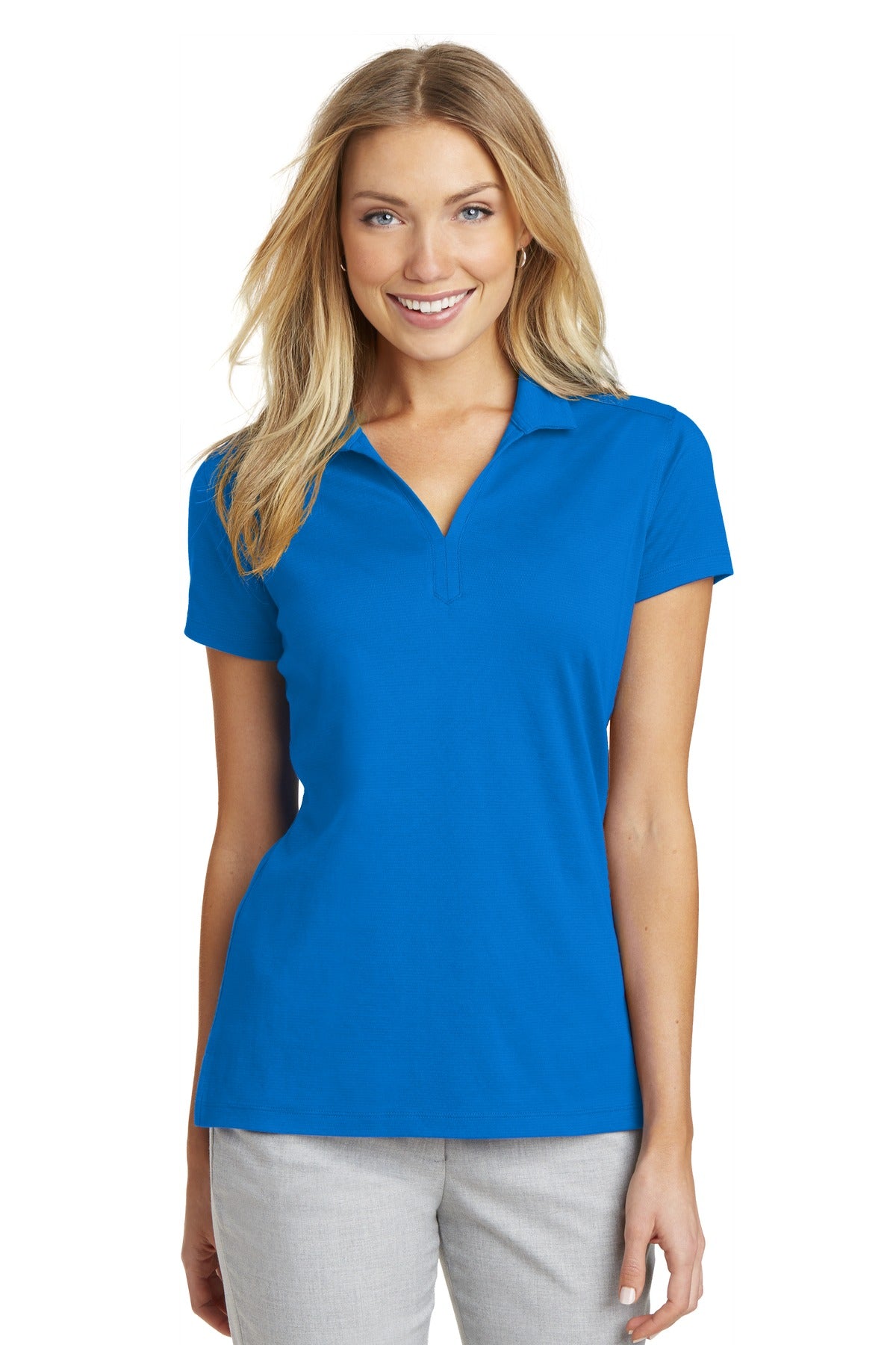 Port Authority    Feminine Rapid Dry   Mesh Polo. L573