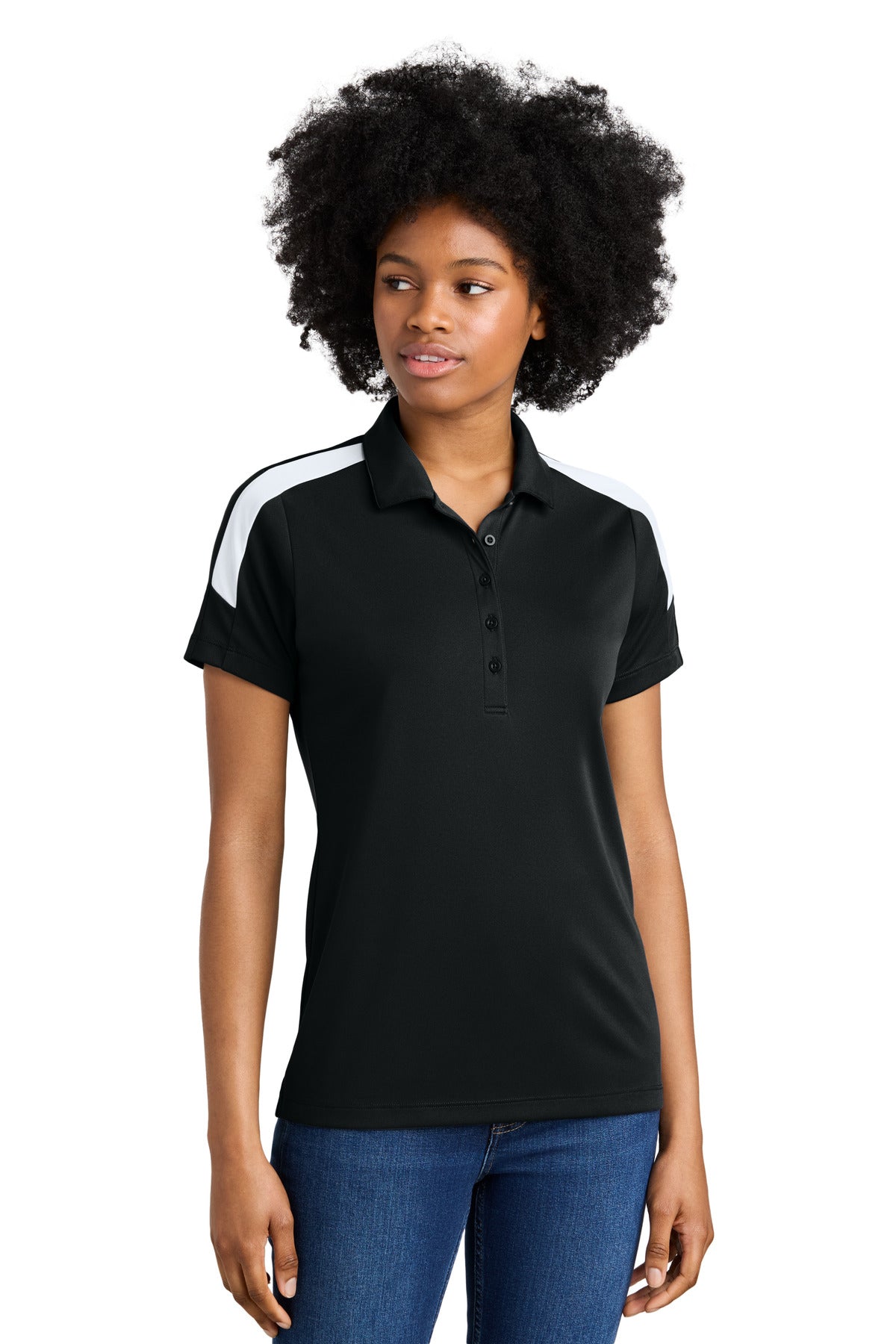 Sport-Tek    Feminine Competitor   United Polo LST104