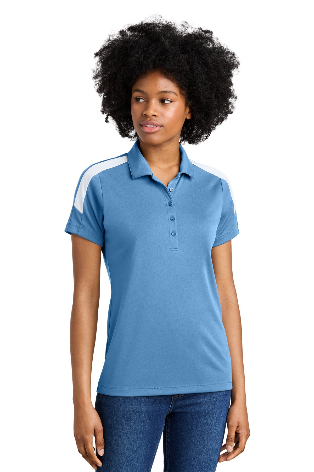 Sport-Tek    Feminine Competitor   United Polo LST104