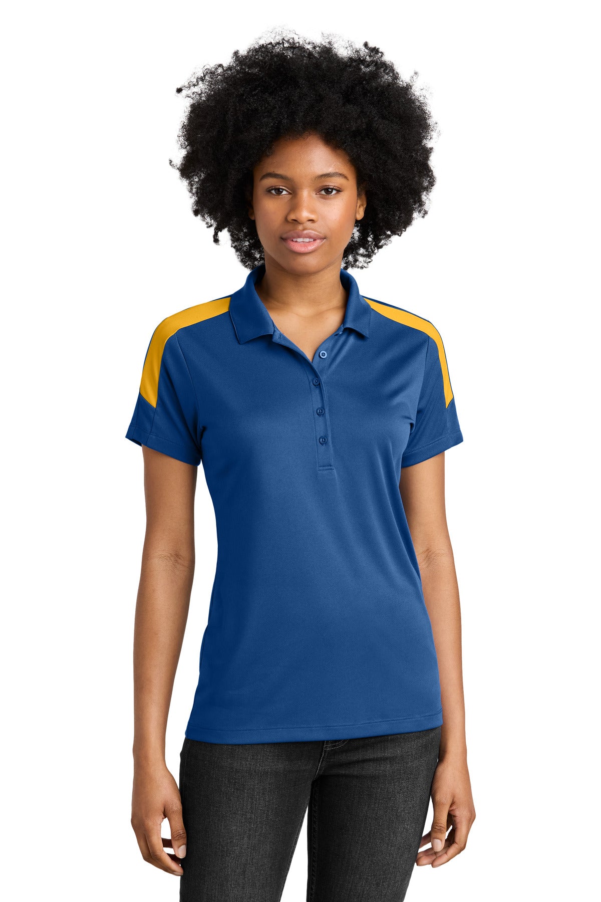 Sport-Tek    Feminine Competitor   United Polo LST104