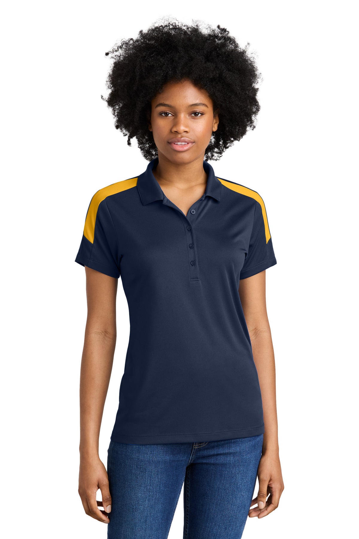 Sport-Tek    Feminine Competitor   United Polo LST104