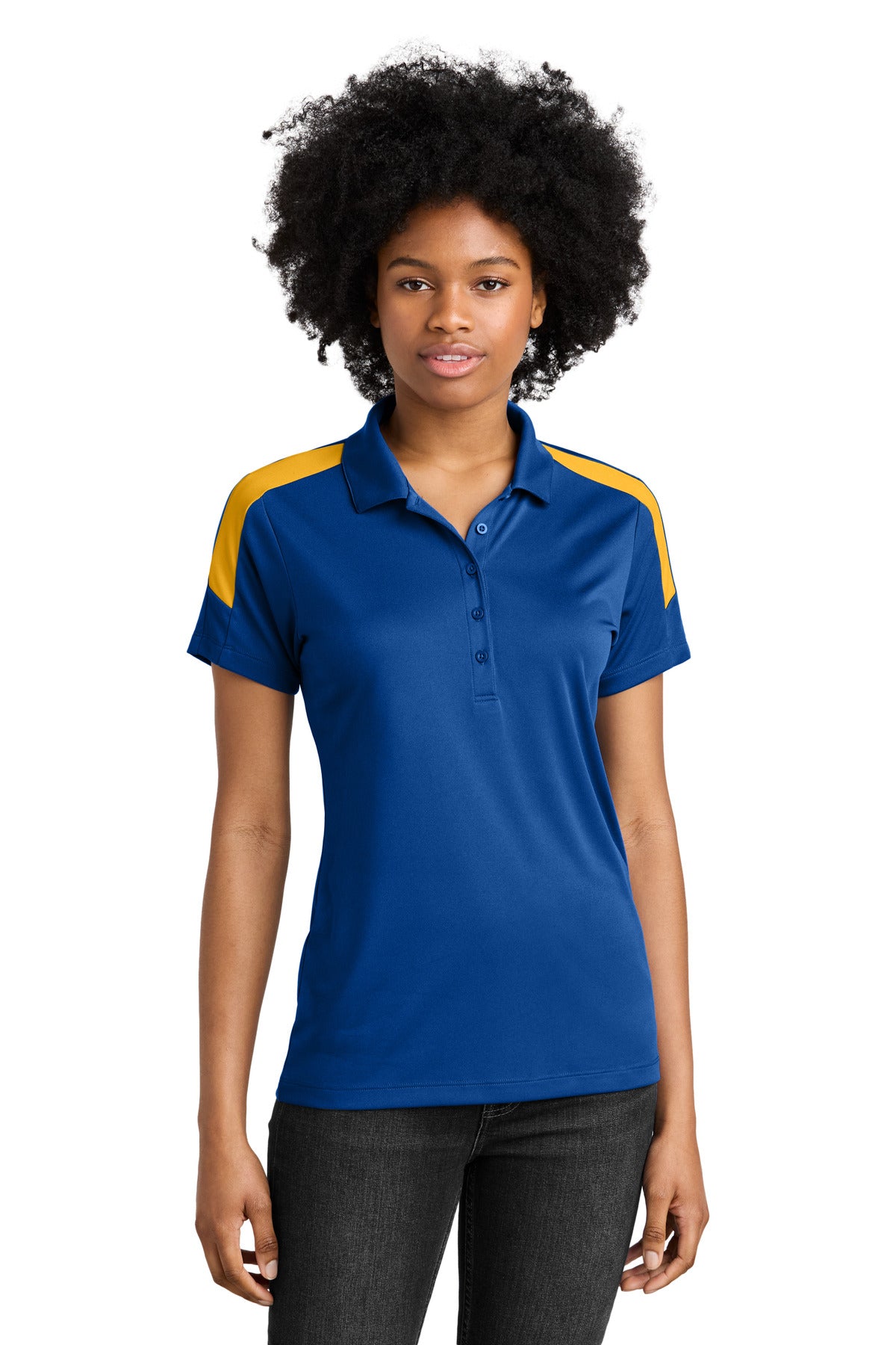 Sport-Tek    Feminine Competitor   United Polo LST104