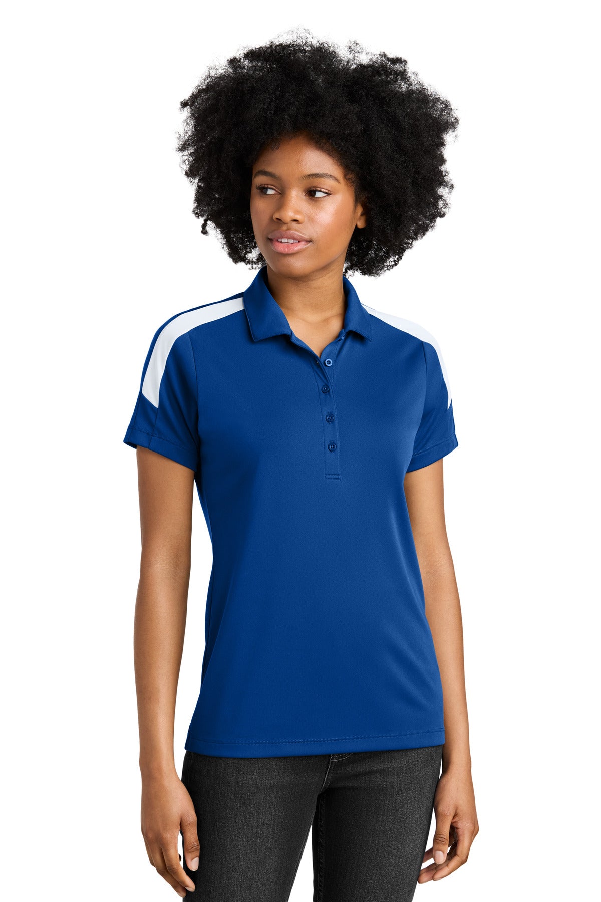 Sport-Tek    Feminine Competitor   United Polo LST104