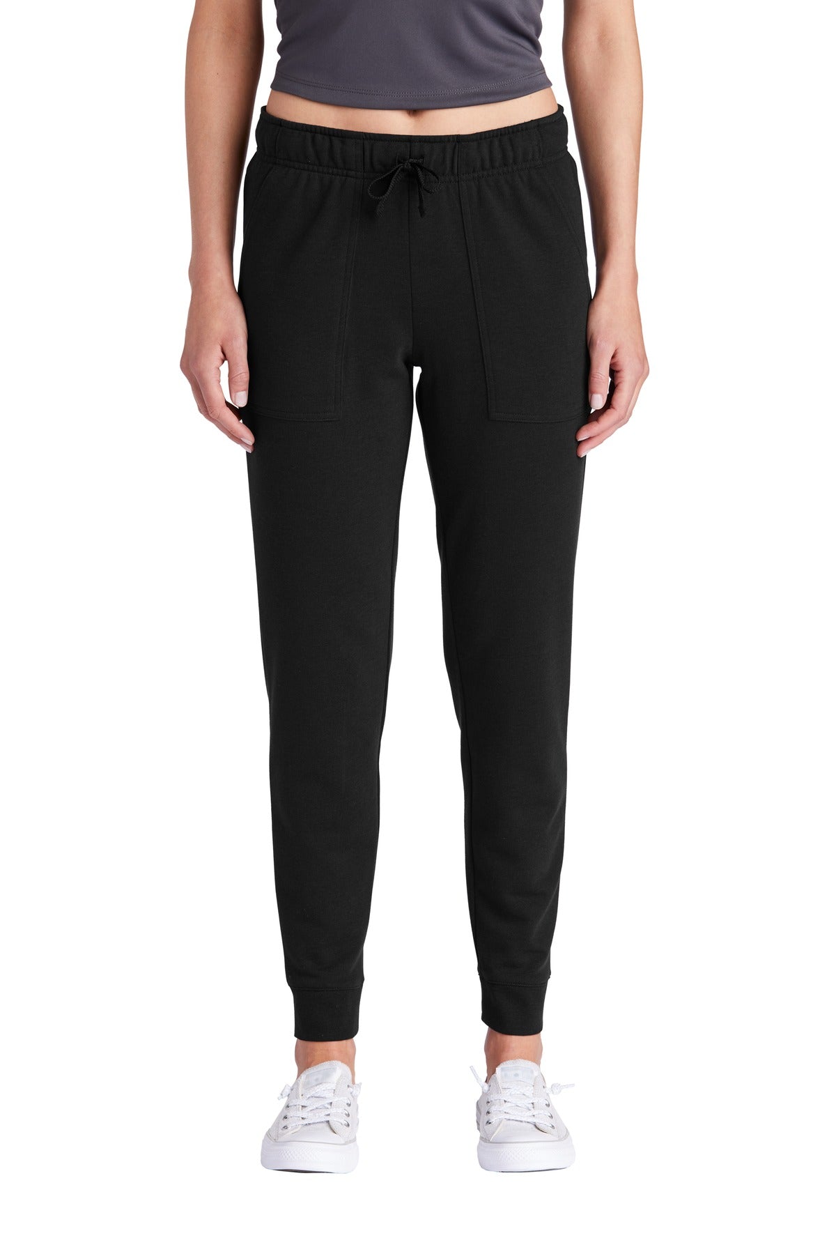 Sport-Tek     Feminine PosiCharge    Tri-Blend Wicking Fleece Jogger LST299