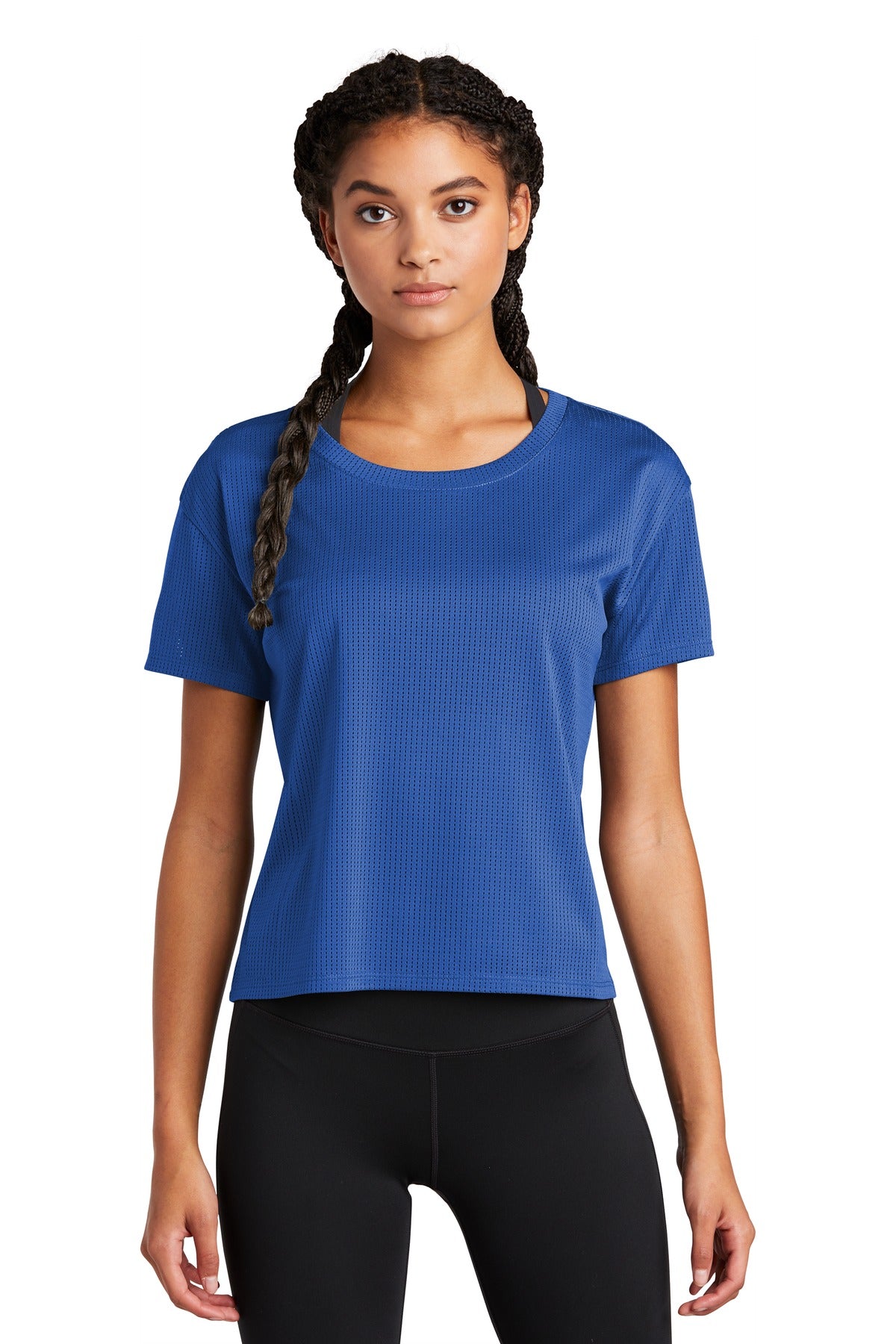 Sport-Tek     Feminine PosiCharge    Draft Crop Tee. LST411