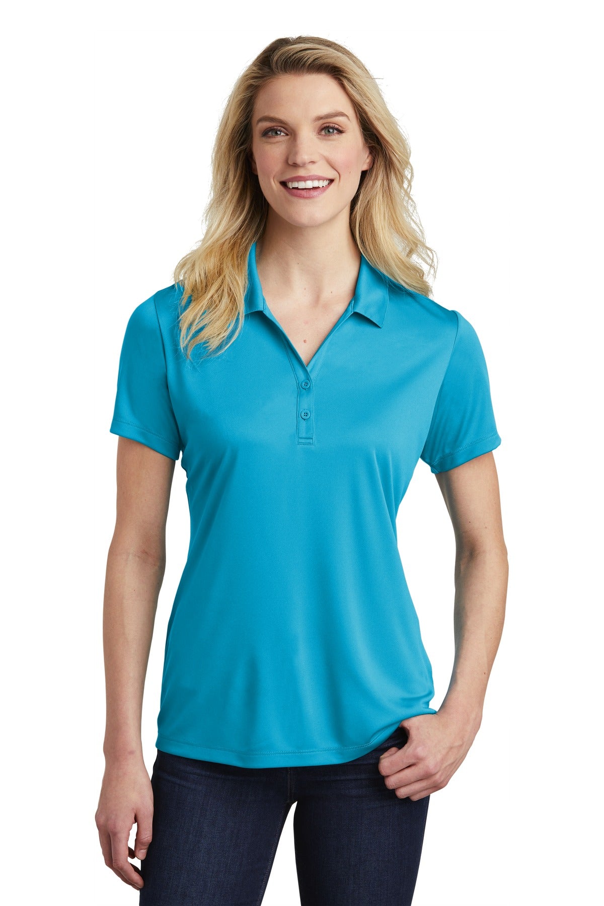 Sport-Tek     Feminine PosiCharge    Competitor    Polo. LST550