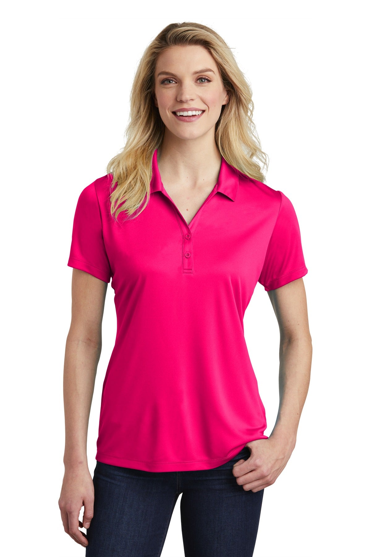 Sport-Tek     Feminine PosiCharge    Competitor    Polo. LST550